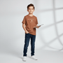Giordano Junior Cotton Jersey Graphic Tee - Comfortable & Stylish - Premium Print Tee