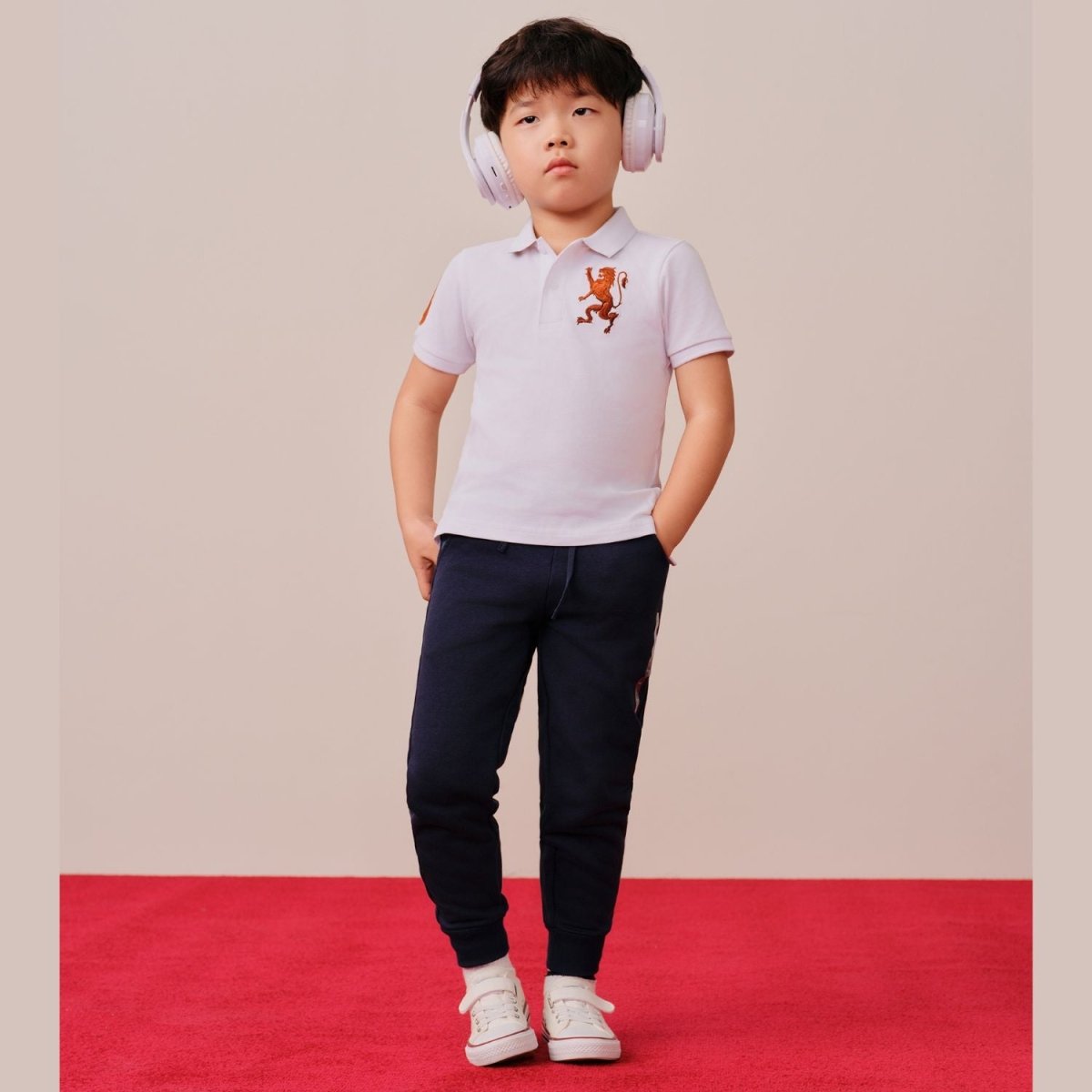 Junior Embroidery Short Sleeve Bold Polo - Giordano