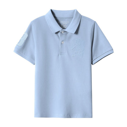 Junior Embroidery Short Sleeve Bold Polo - Giordano