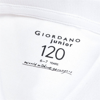 Junior Embroidery Short Sleeve Bold Polo - Giordano