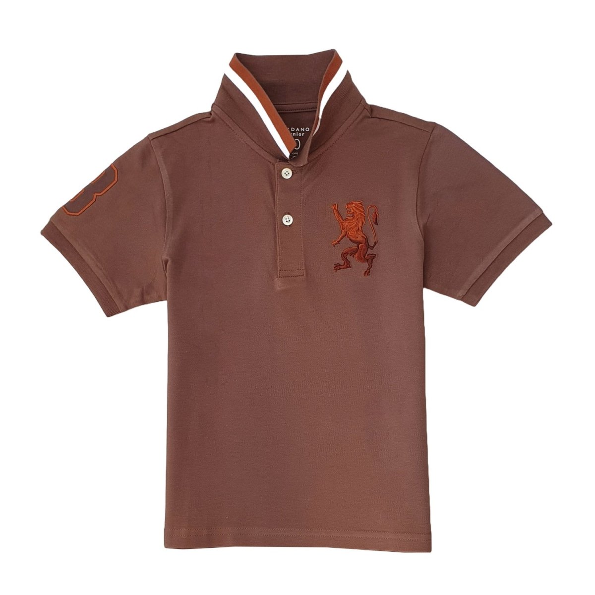Junior Embroidery Short Sleeve Bold Polo - Giordano