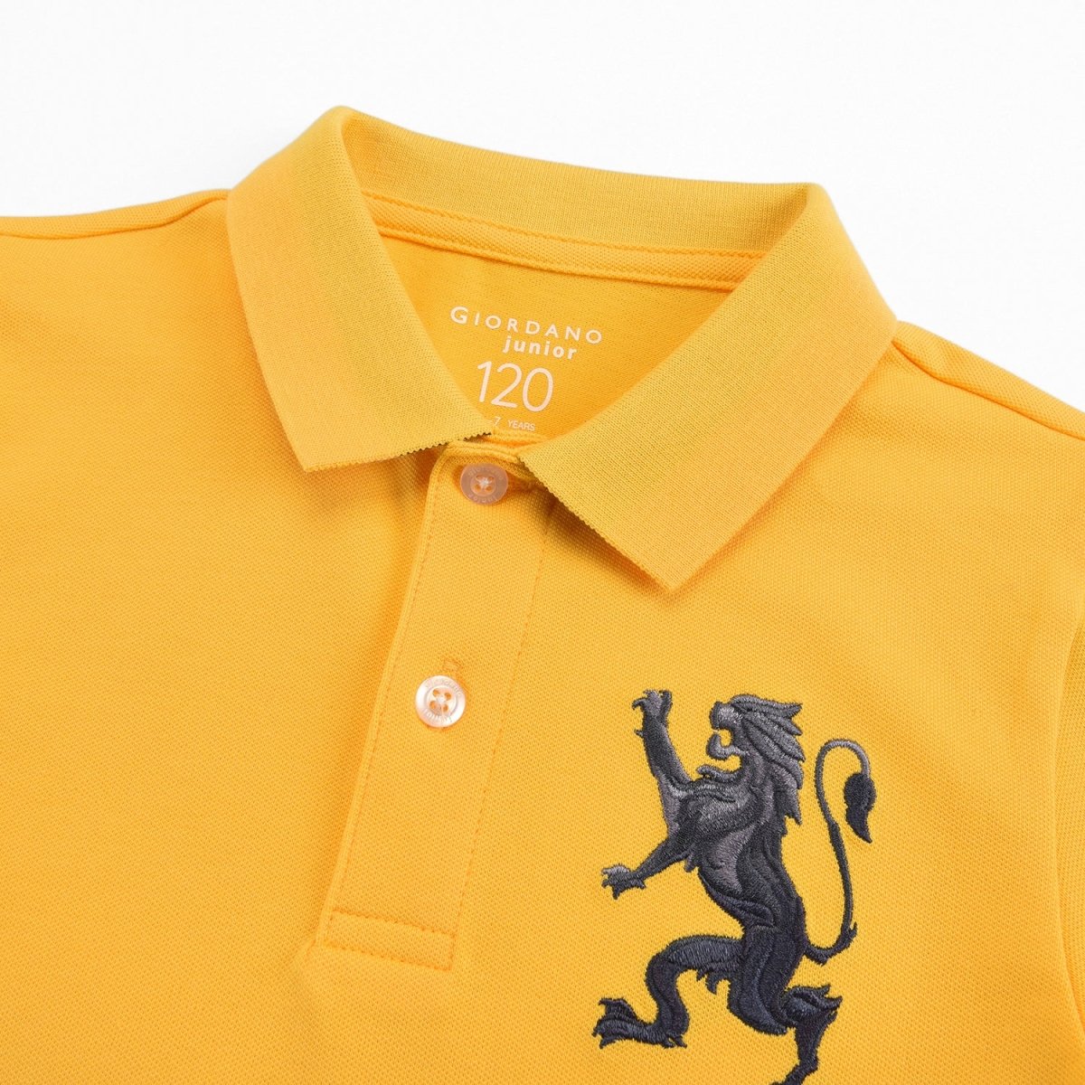 Giordano Junior Embroidery Short Sleeve Bold Polo - Premium Polo