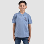 Junior Embroidery Short Sleeve Bold Polo 4 Y - Shop Giordano