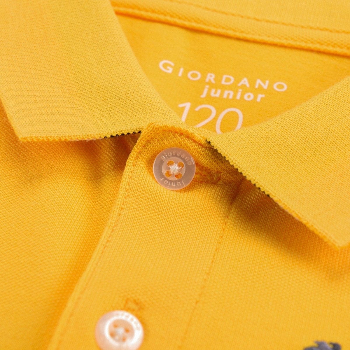 Giordano Junior Embroidery Short Sleeve Bold Polo - Premium Polo