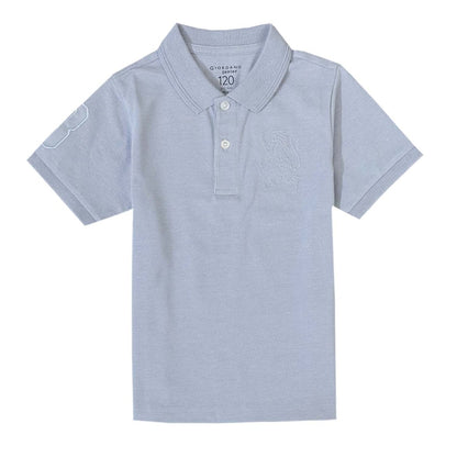 Junior Embroidery Short Sleeve Bold Polo - Giordano