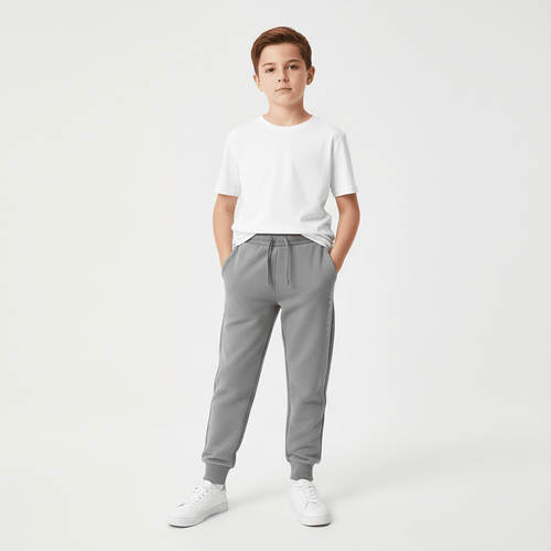 Junior French Terry Jogger Pants - Comfortable & Stylish 100 - Shop Giordano