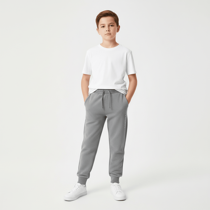 Junior French Terry Jogger Pants - Comfortable & Stylish 100 - Shop Giordano