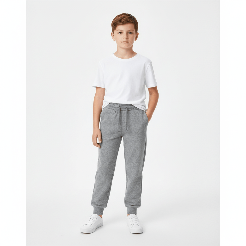 Junior French Terry Jogger Pants - Comfortable & Stylish 4 Y - Shop Giordano