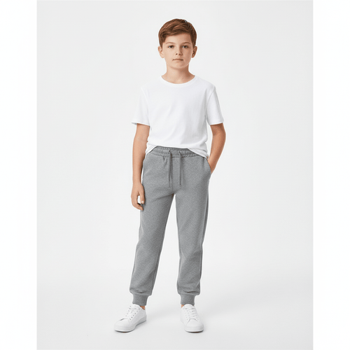 Junior French Terry Jogger Pants - Comfortable & Stylish 4 Y - Shop Giordano