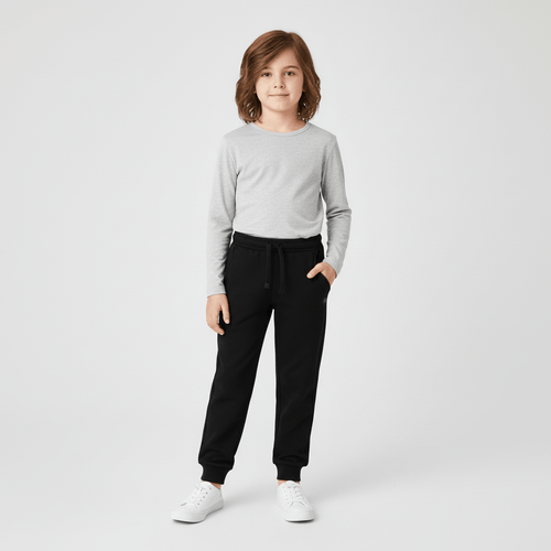 Junior French Terry Jogger Pants - Comfortable & Stylish 4 Y - Shop Giordano