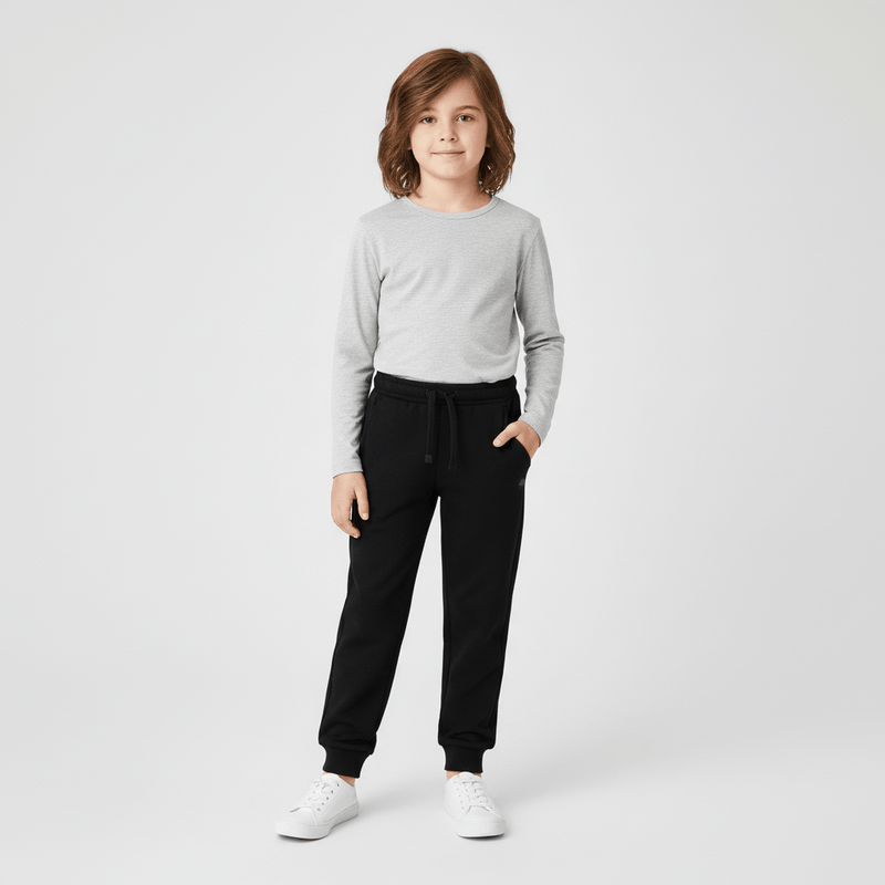 Junior French Terry Jogger Pants - Comfortable & Stylish 4 Y - Shop Giordano