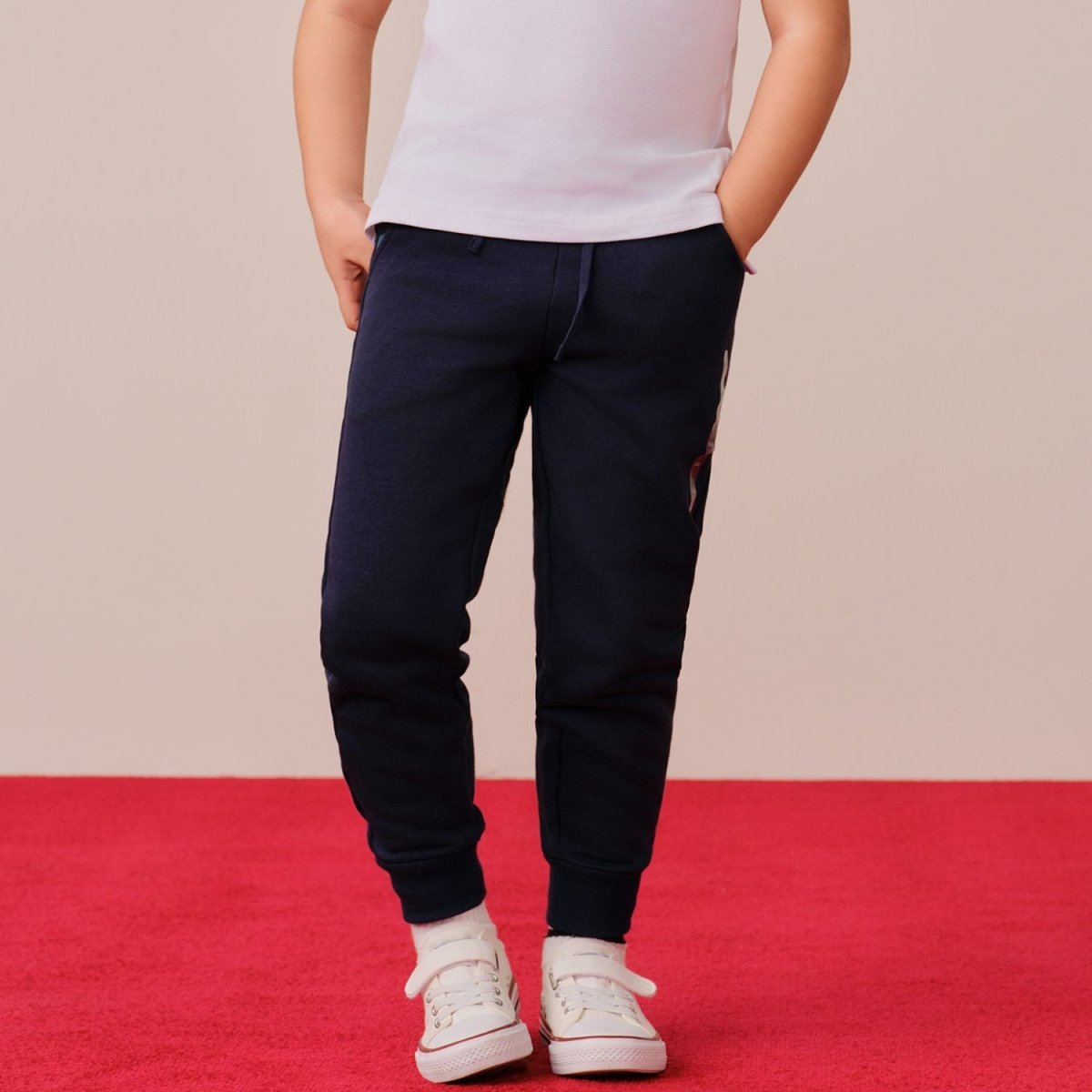 Junior French Terry Jogger Pants - Comfortable & Stylish - Giordano