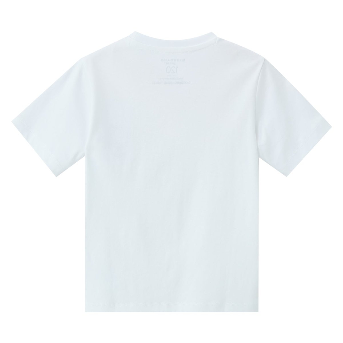 Giordano Junior Liquid Touch Embroidered Smart Tee - Soft Cotton Interlock - Premium Tee