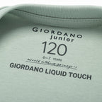 Giordano Junior Liquid Touch Embroidered Smart Tee - Soft Cotton Interlock - Premium Tee