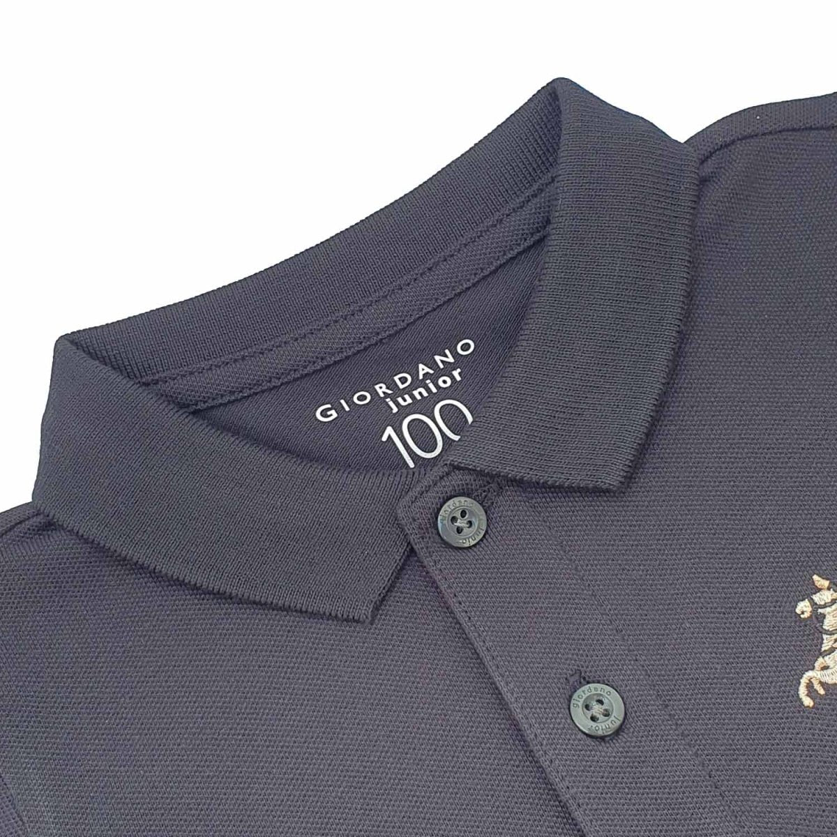 Junior Polo With Small Napoleon Logo 100 - Shop Giordano