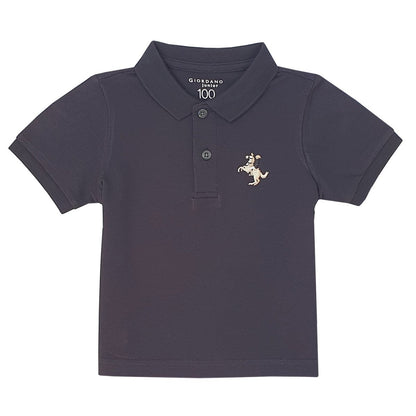 Junior Polo With Small Napoleon Logo - Giordano