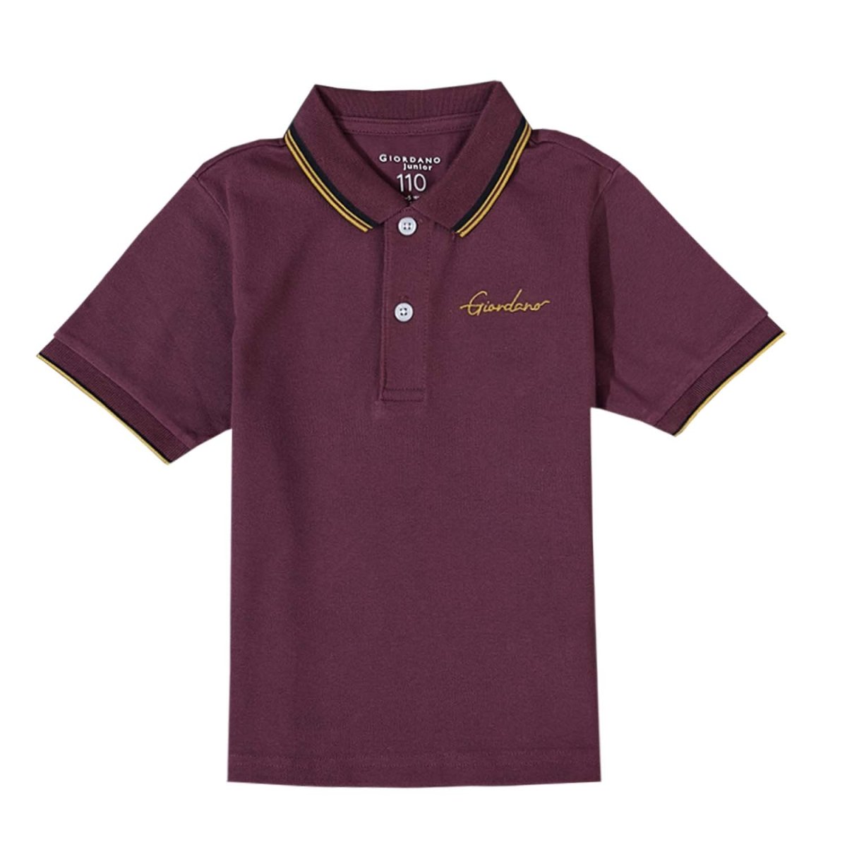 Junior Solid Color Polo - Giordano