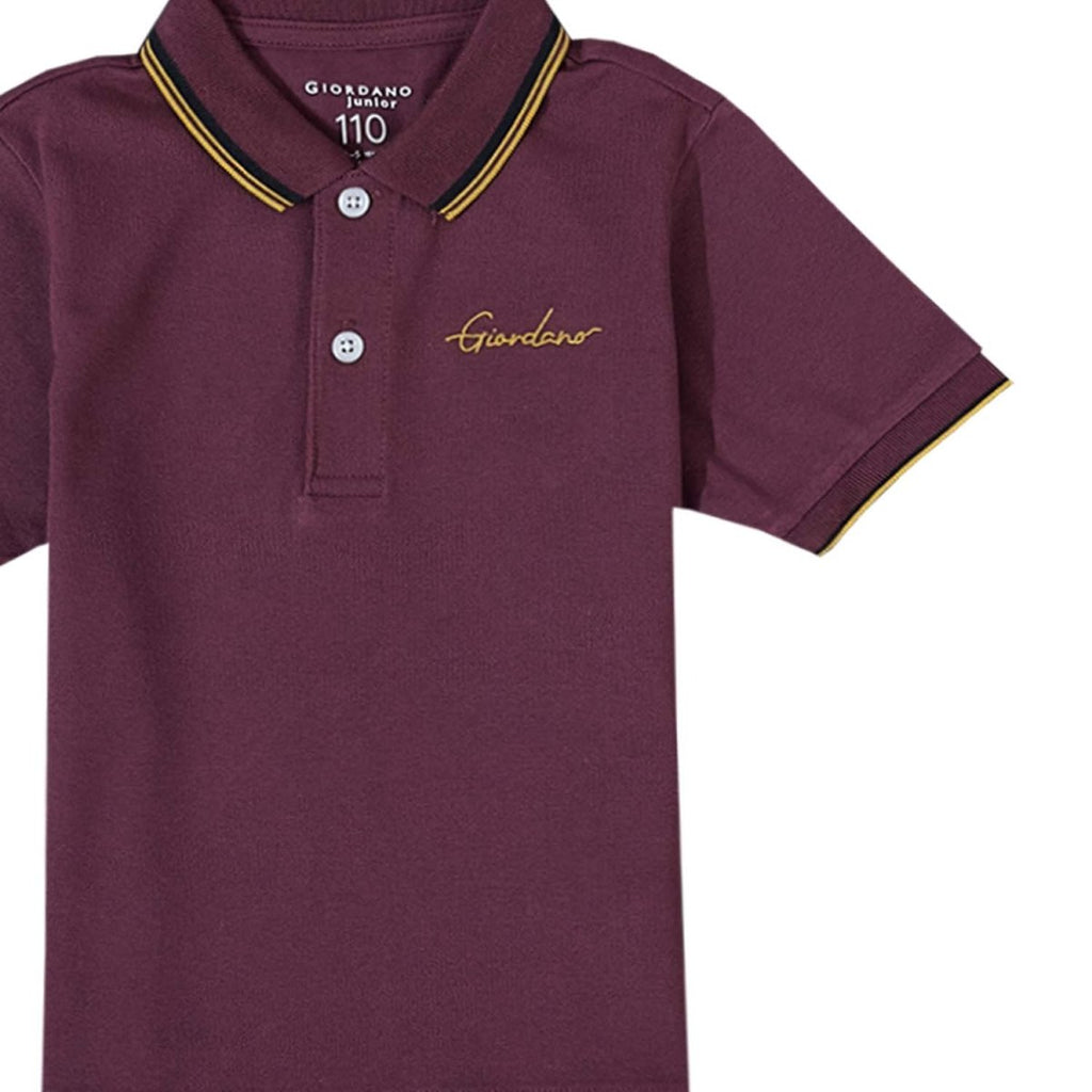 Junior Solid Color Polo 100 - Shop Giordano