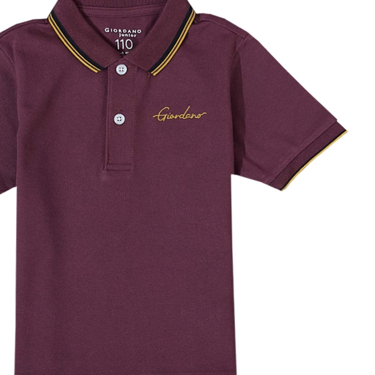 Junior Solid Color Polo - Giordano