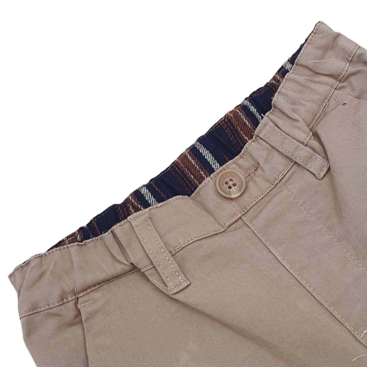 Giordano Junior Twill Stretch Mid Rise Regular Tapered Fit Elastic Waist Pants - Premium Pants