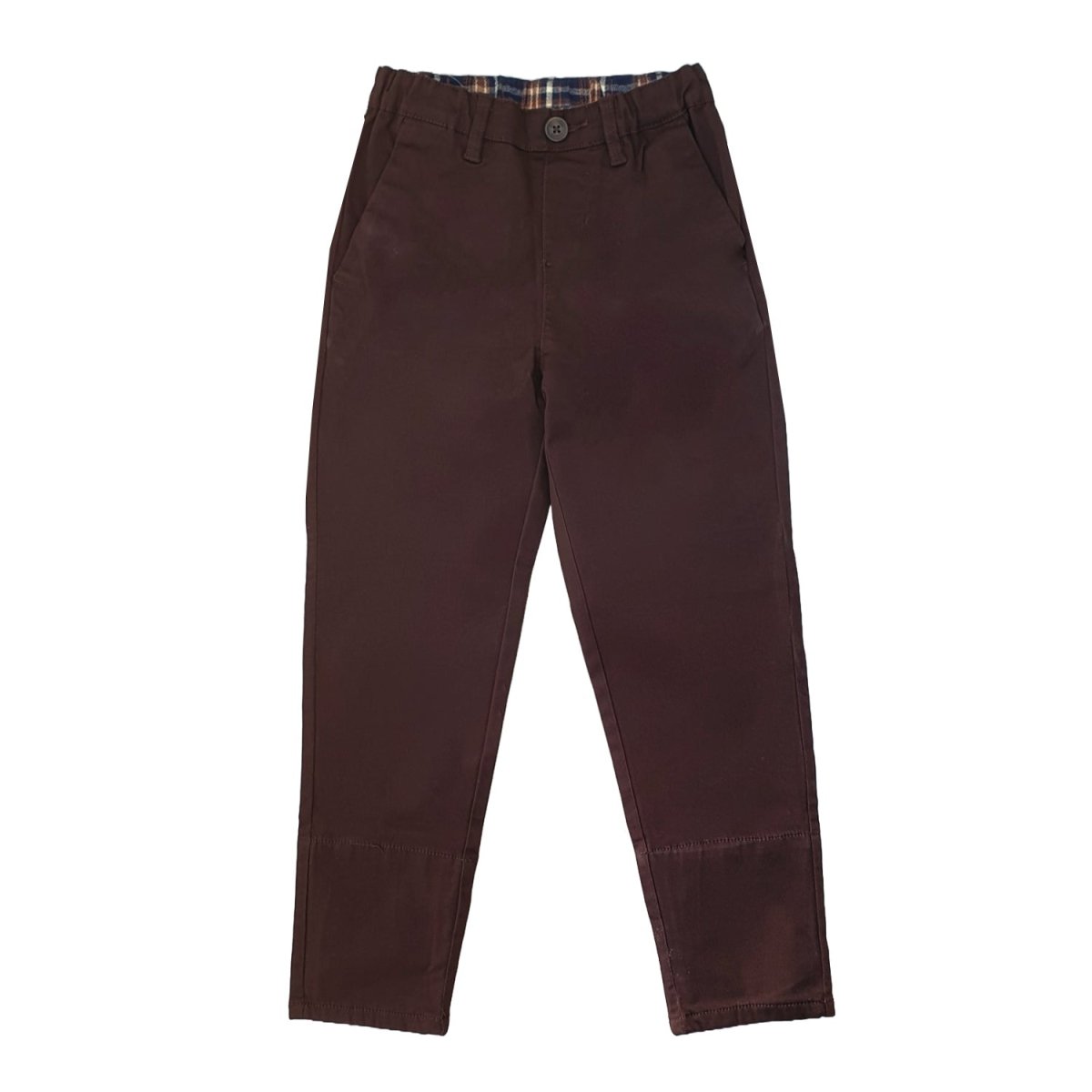 Junior Twill Stretch Mid Rise Regular Tapered Fit Elastic Waist Pants - Giordano