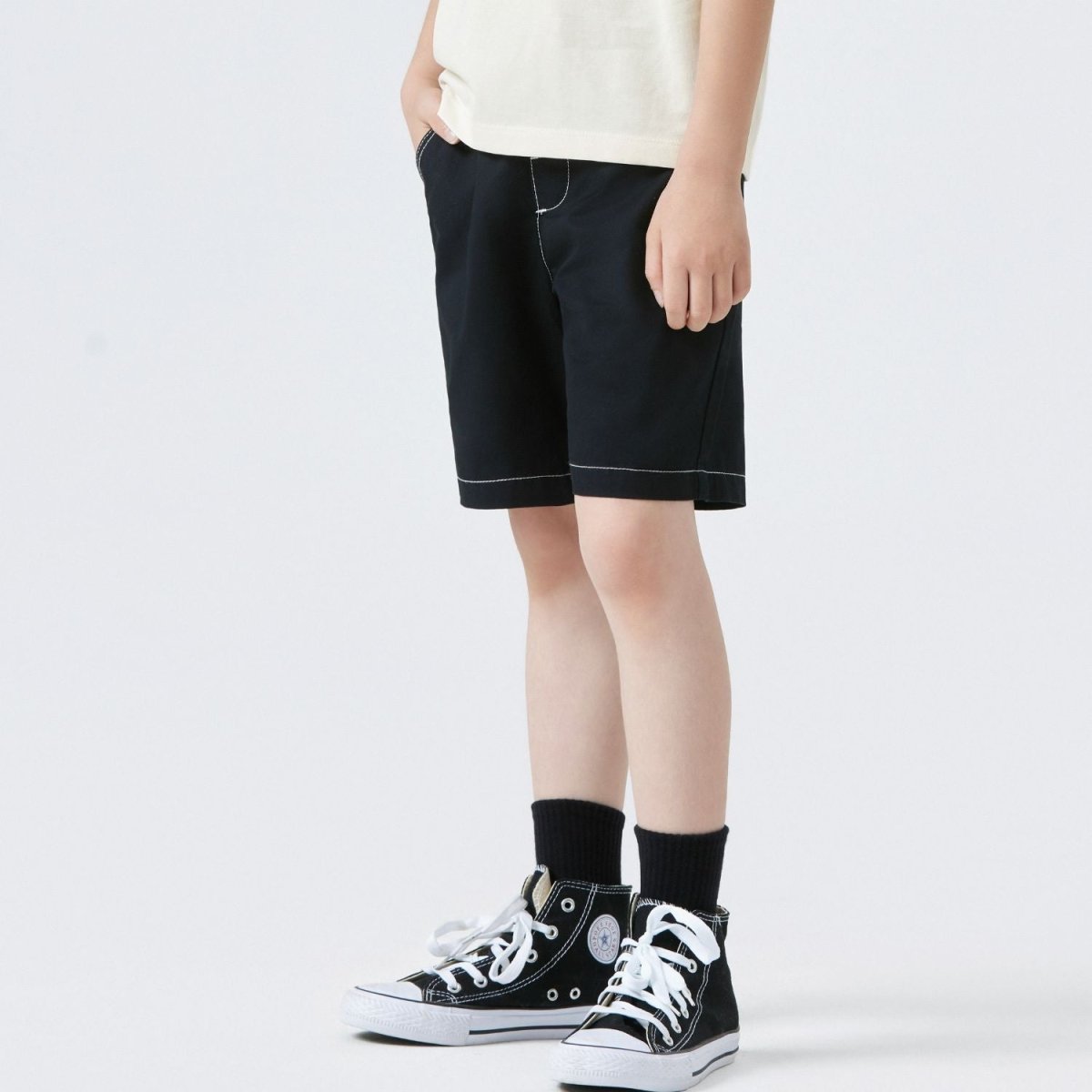 Junior's Drawstring Shorts 100 - Shop Giordano