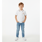 Junior's Slim Fit Cotton Pique Signature Embroidery Polo 100 - Shop Giordano