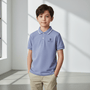 Giordano Junior's Slim Fit Cotton Pique Signature Embroidery Polo - Premium Polo