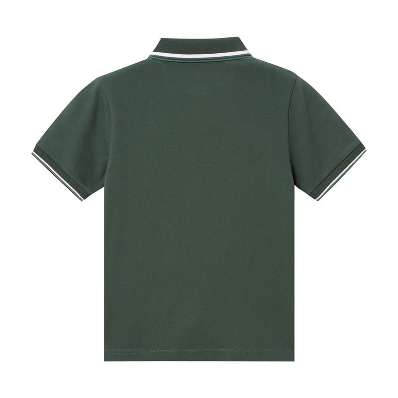 Giordano Junior's Slim Fit Cotton Pique Signature Embroidery Polo - Premium Polo
