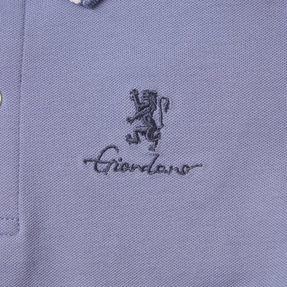 Junior's Slim Fit Cotton Pique Signature Embroidery Polo - Giordano