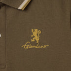 Junior's Slim Fit Cotton Pique Signature Embroidery Polo 100 - Shop Giordano