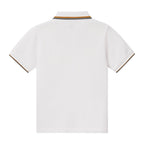 Junior's Slim Fit Cotton Pique Signature Embroidery Polo 100 - Shop Giordano