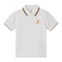 Junior's Slim Fit Cotton Pique Signature Embroidery Polo 100 - Shop Giordano