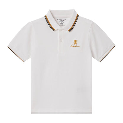 Junior's Slim Fit Cotton Pique Signature Embroidery Polo - Giordano