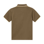 Junior's Slim Fit Cotton Pique Signature Embroidery Polo 100 - Shop Giordano