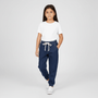 Giordano Kid's' 100% Cotton Denim Joggers - Elastic Waist, Comfortable - Premium Joggers