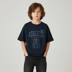 Kids’ Comfort Fit Cotton Crew Neck Print Tee 4 Y - Shop Giordano