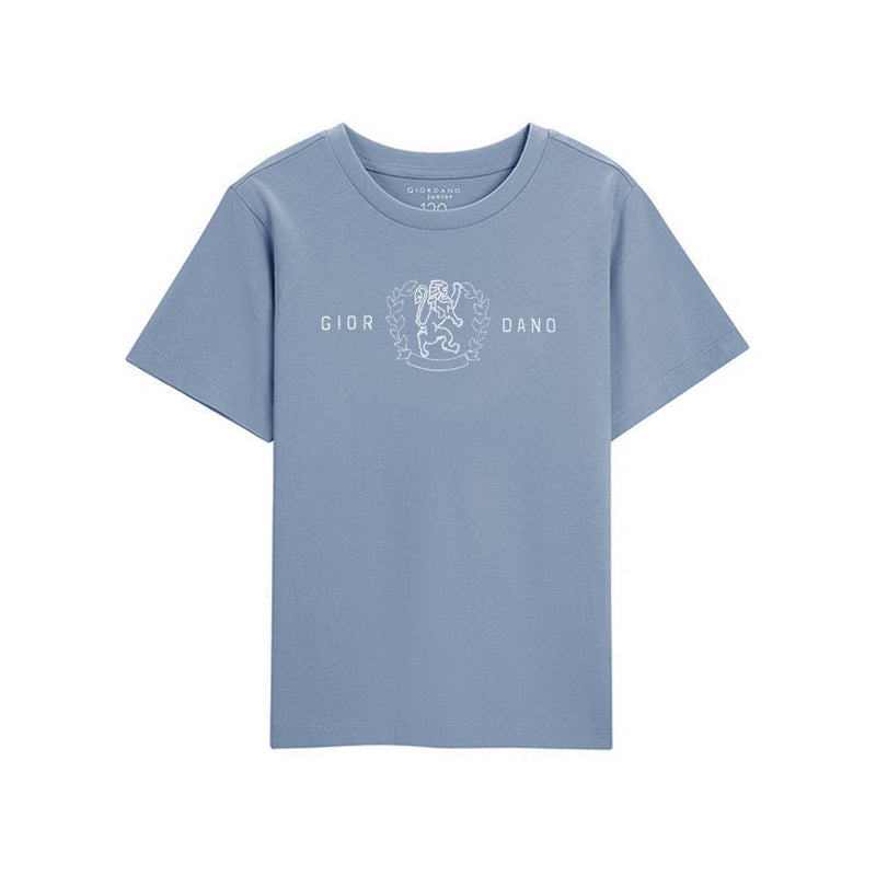 Kids’ Comfort Fit Cotton Crew Neck Print Tee 4 Y - Shop Giordano