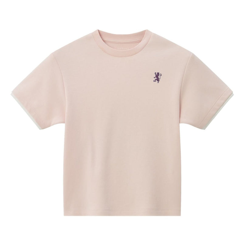 Giordano Kid's' Comfort Fit Interlock Crew Neck Embroidered Tee - Premium Tee