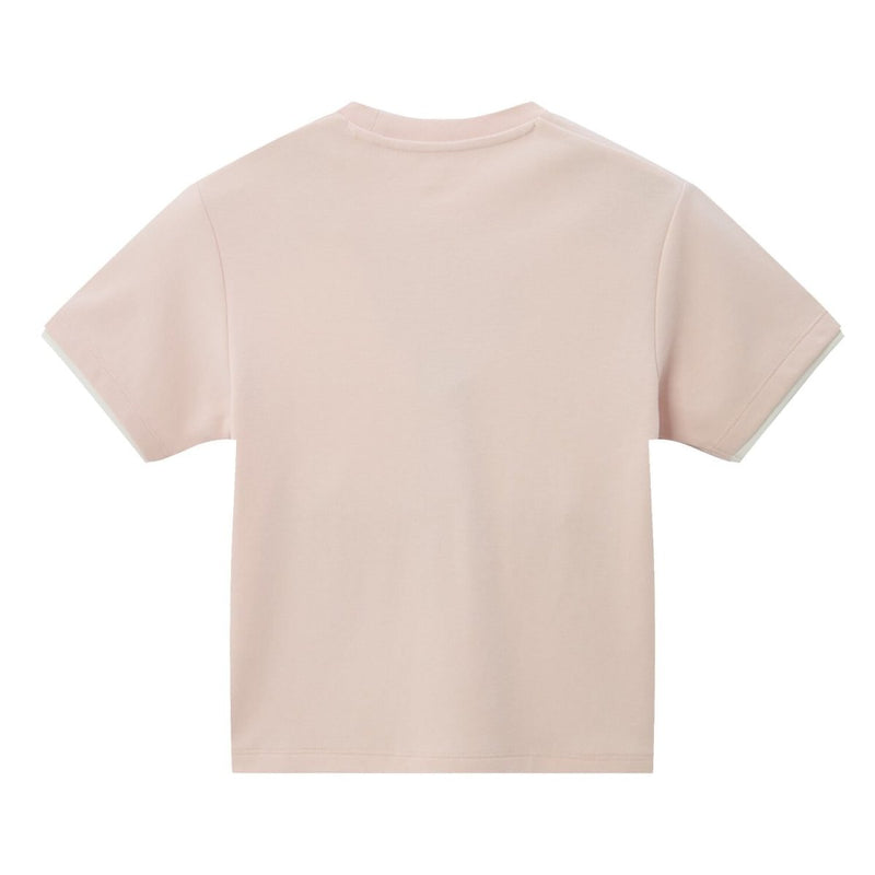 Giordano Kid's' Comfort Fit Interlock Crew Neck Embroidered Tee - Premium Tee
