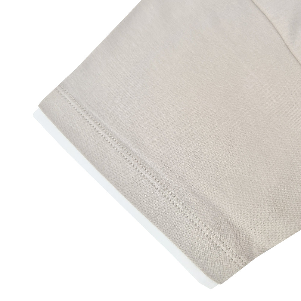 Kids' Comfort Fit Interlock Crew Neck Embroidered Tee - Giordano