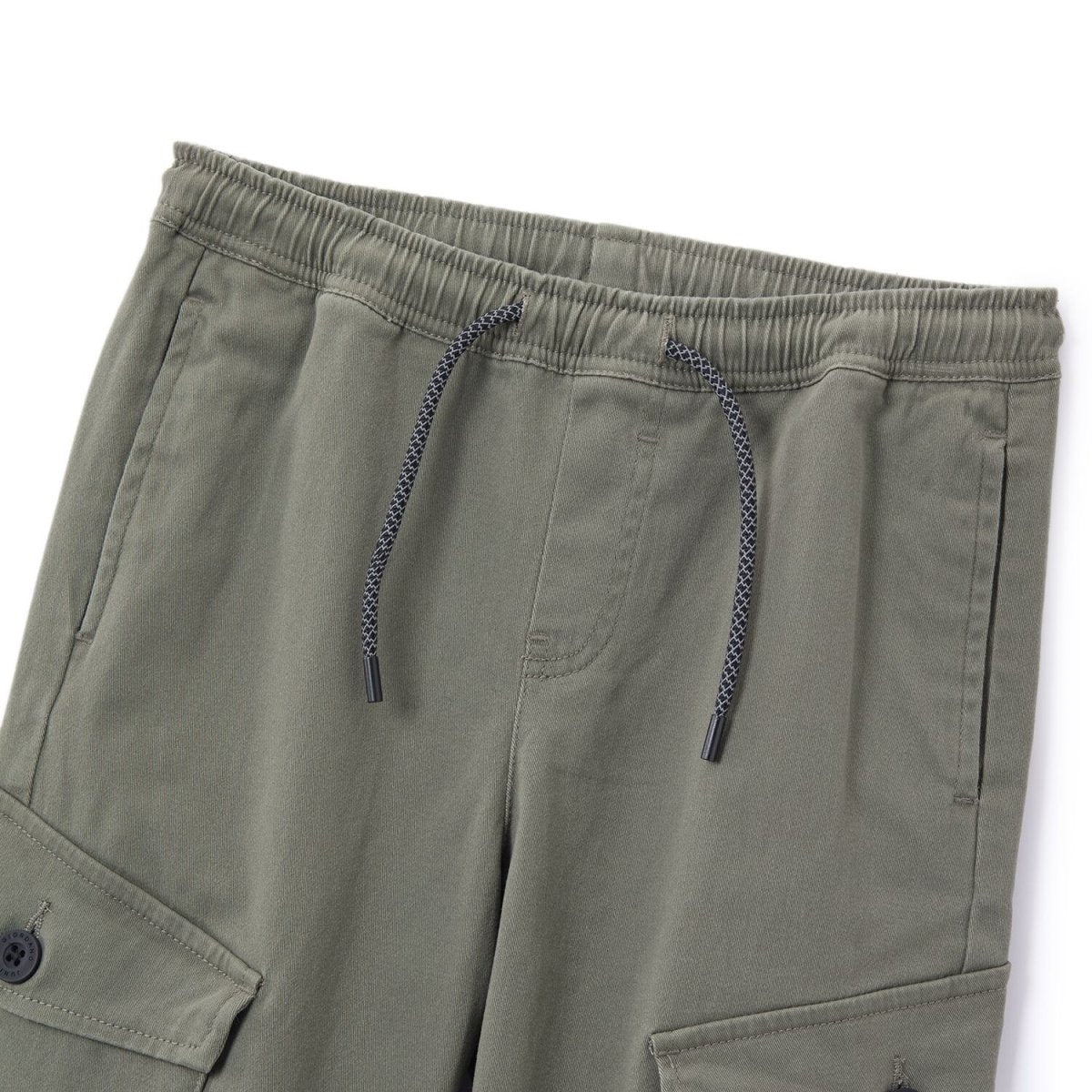 Kid's Comfort Stretch Twill Mid - Rise Jogger Pants - Giordano