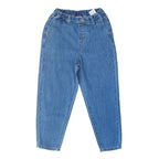 Giordano Kid's' Comfy Cotton Denim Jeans | Relaxed Fit, Elastic Waist - Premium Jeans
