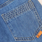 Giordano Kid's' Comfy Cotton Denim Jeans | Relaxed Fit, Elastic Waist - Premium Jeans