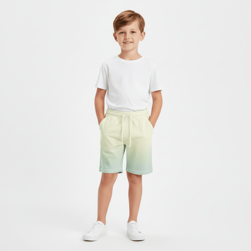 Kids' Cotton French Terry Comfort Fit Shorts 4 Y - Shop Giordano