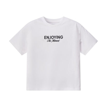 Kids' Cotton Jersey Crew Neck Print Tee – City Wander Print - Giordano