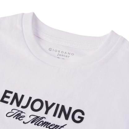 Kids' Cotton Jersey Crew Neck Print Tee – City Wander Print - Giordano