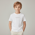Giordano Kid's Cotton Jersey Crew Neck Printed Short Sleeve Tee - Premium Print Tee