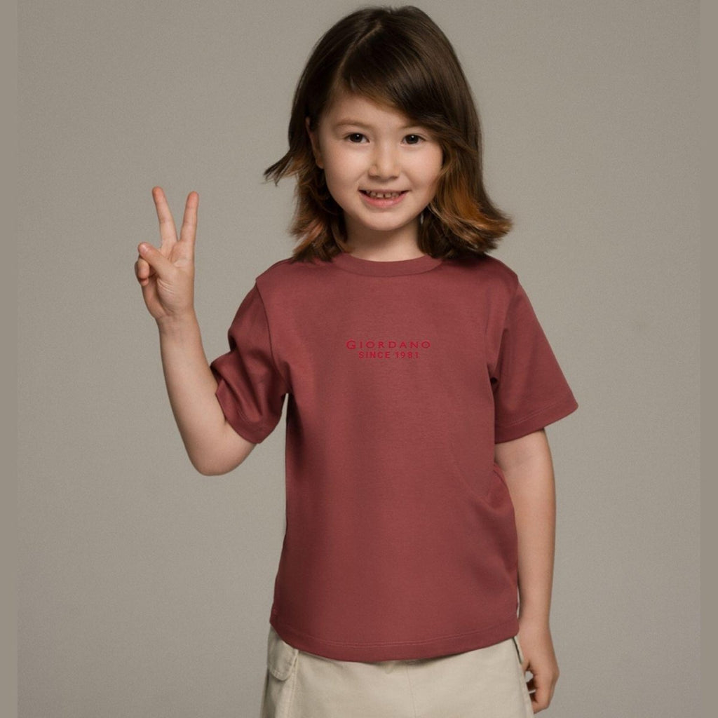 Kid's Cotton Jersey Crew Neck Printed Short Sleeve Tee 4 Y - Shop Giordano