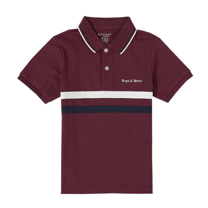 Kids' Cotton - Lycra Slim Fit Polo - Giordano